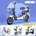 Waterproof Motorcycle Bicycle Scooter Rain & Dust Cover Vehicle Protective Cover Qme M