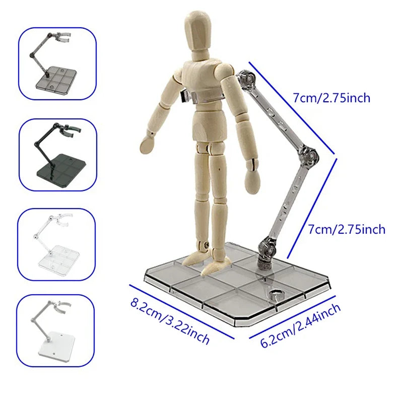 1/144 HG RG Gundam Action Base Display Stand | ACG Figure Action Figure Stand Qme