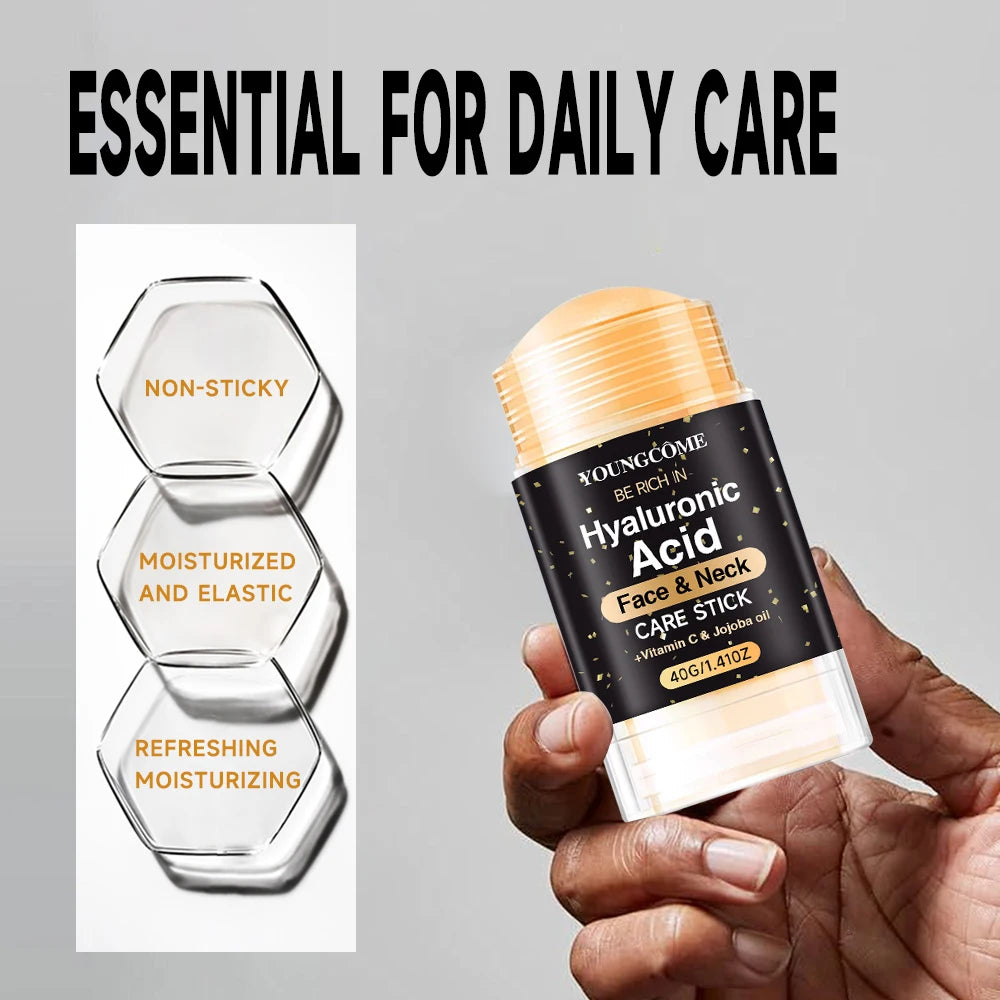 YOUNGCOME Hyaluronic Acid Neck Cream Stick – Deep Moisturizer Neck Cream Stick Qst