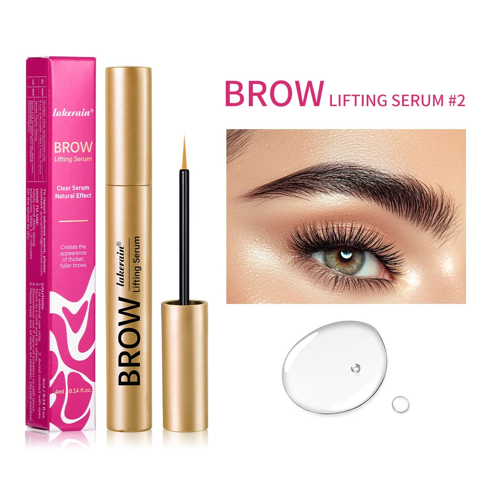Lakerain Eyebrow & Eyelash Growth Serum – Thickening Essence Lash & Brow Serum Qst 01