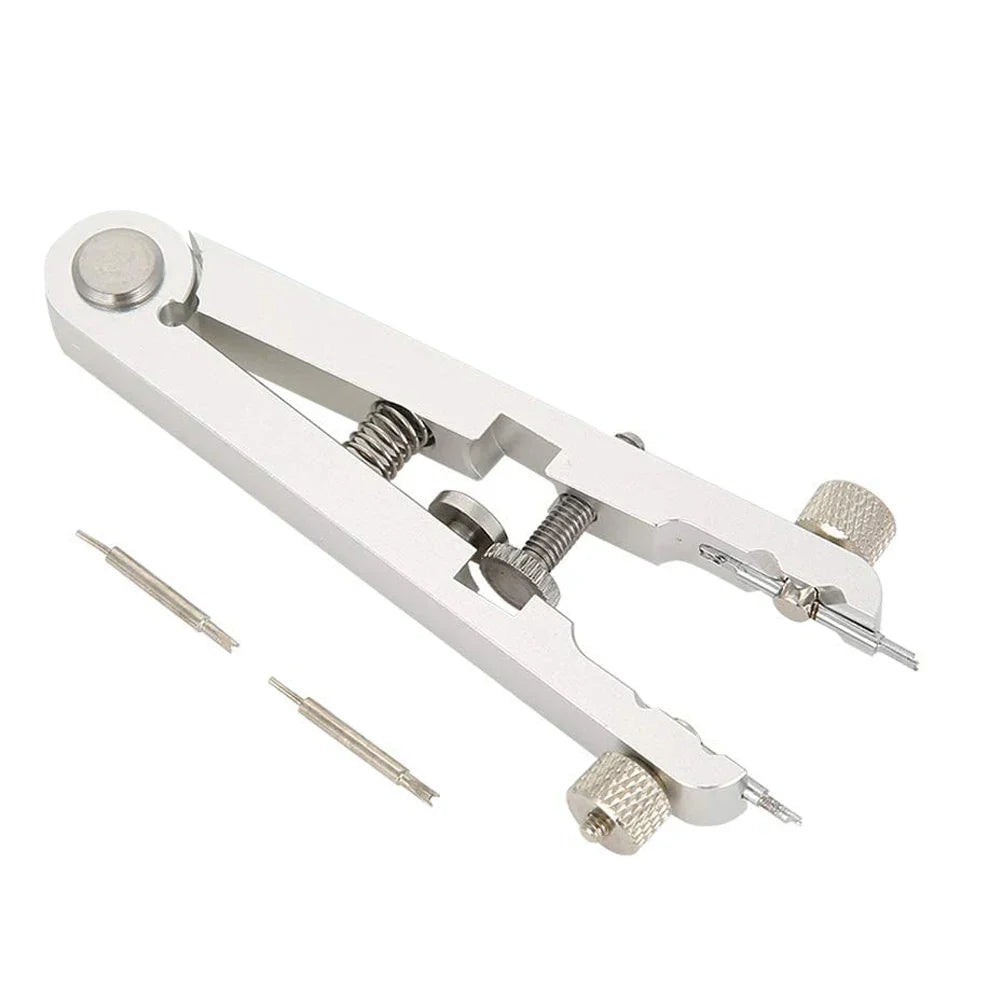 Watch Bracelet Plier – Alloy Steel Spring Bar Remover Tool Watch Repair Plier Qme silver
