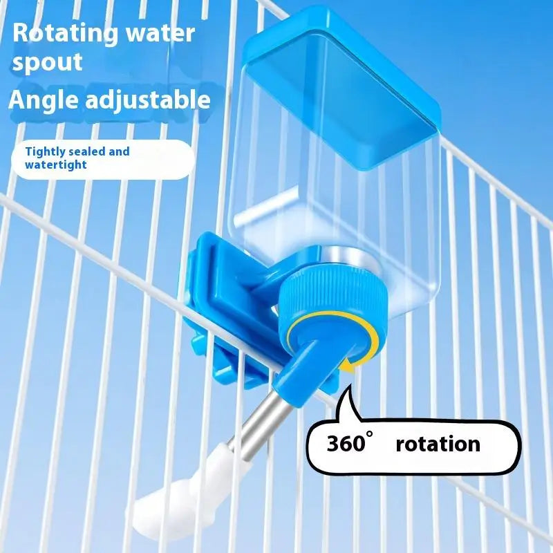 Bird Cage Hanging Water Dispenser – Easy Clean & Auto Fill Bird Cage Water Dispenser Qme
