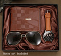 Geneva 3-Piece Gift Set – Watch, Wallet & Sunglasses Gift Box Set Qme Boxes not included