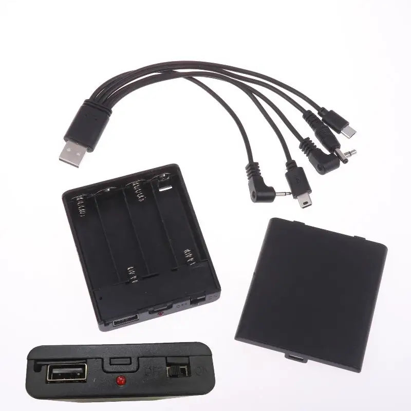 Electronic Lock Emergency Spare Battery Box – 2.5mm Plug 6V Lock Battery Accessory Qme
