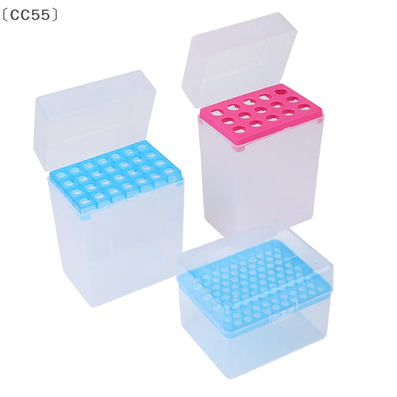 Lab Pipette Tip Box – 10ul–10ml PP Plastic Storage Holder Lab Tip Storage Box Qst
