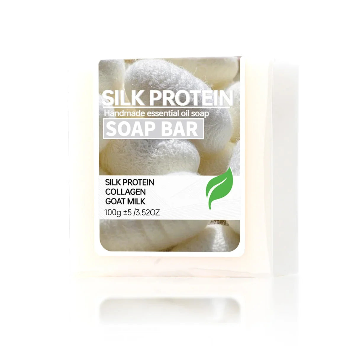 Silk Protein Goat Milk Collagen Moisturizing Cleansing Soap – 2pc Moisturizing Bar Soap Qme