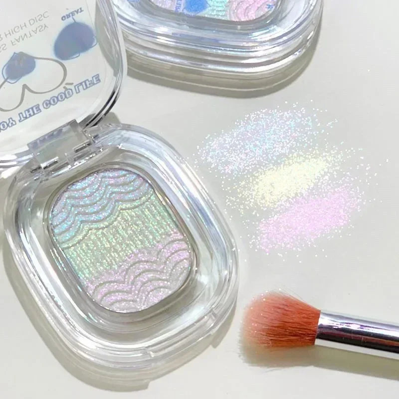 Chameleon Gradient Glitter Eyeshadow Palette – 6 Colors | Qme Glitter Eyeshadow Palette Qme