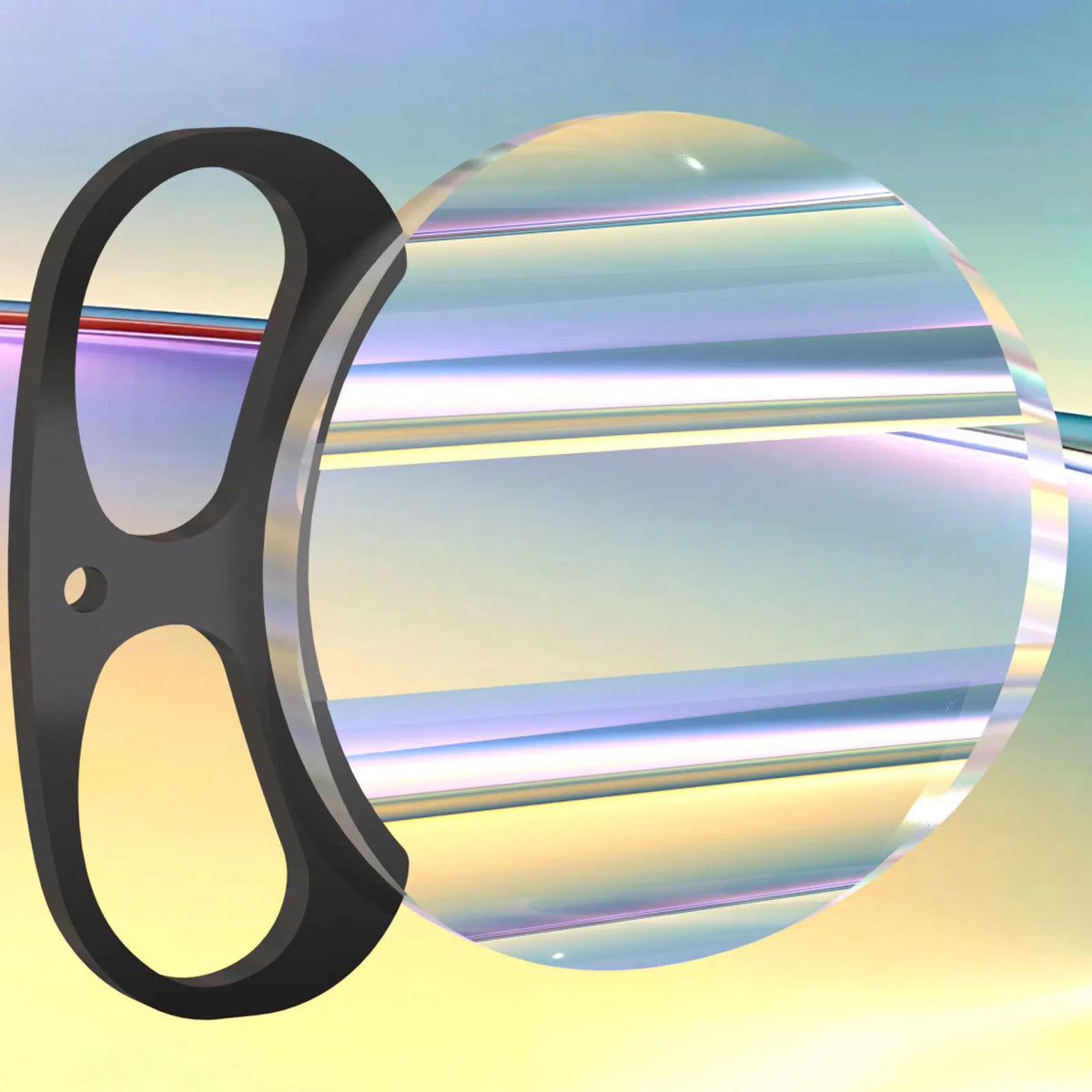 100mm Handheld Ghost Motion Blur Prism Filter for SLR Camera Camera Lens Filter Qst 100mm