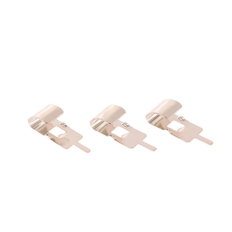 Spring Steel 18650 Battery Contact Insert Clip Holder Battery Contact Holder Qme