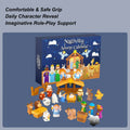 25-Day Christmas Nativity Advent Calendar Toy Set for Kids Nativity Advent Calendar Qme China Mainland other