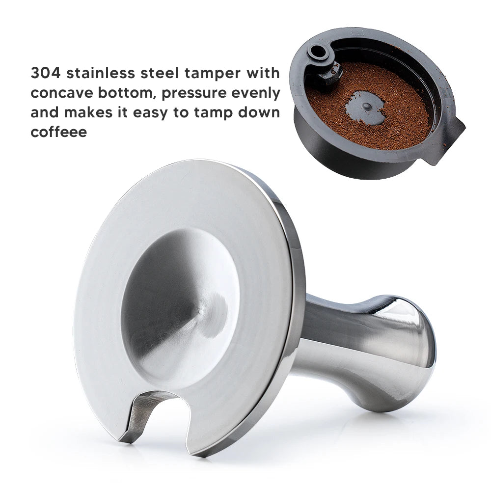 Stainless Steel Coffee Tamper for Bosch Tassimo Capsules Coffee Tamper Qst