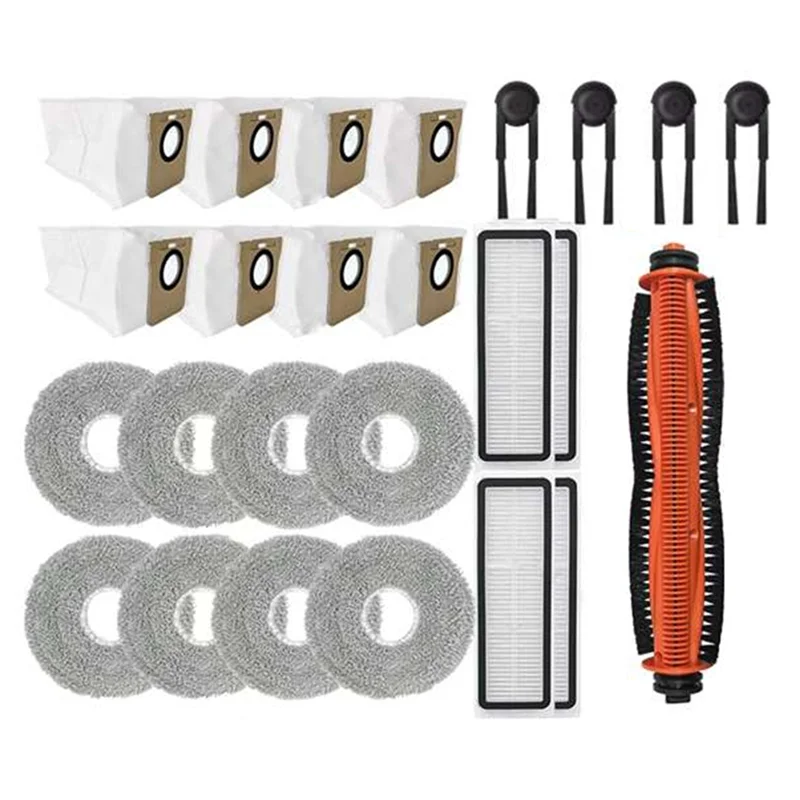 25-Piece Replacement Kit for Xiaomi Mijia M40S OV31CN Vacuum Vacuum Replacement Kit Qst As Shown