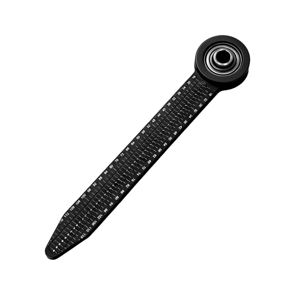 Woodworking Compass Scriber & Circle Maker Ruler – Aluminum Woodworking Compass Scriber Qme black