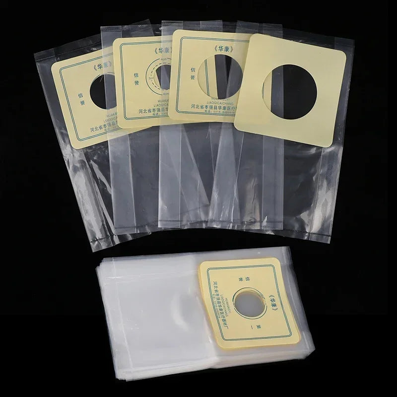 Disposable Drain Valve Colostomy Bags One-Piece Ostomy Pouch Ostomy Colostomy Bag Qme
