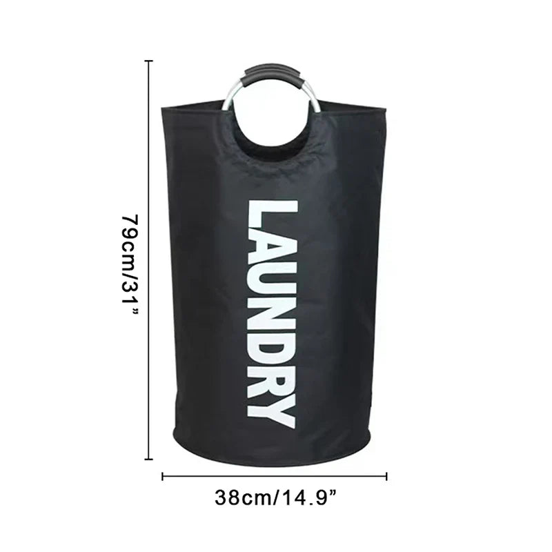 Large Waterproof Laundry Bag with Handle – Oxford Fabric Laundry Bag Qme