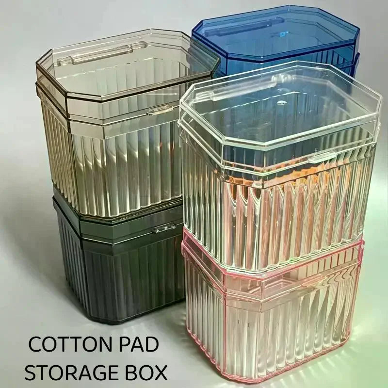 Multifunctional Clear Storage Box – Makeup & Hair Organizer Vanity Storage Organizer Qme