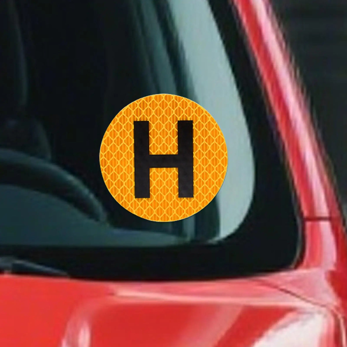 Spanish Magnetic Driver Sign Sticker – Bumper & Window Decal Magnetic Car Decal Qme