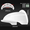 Sun & Rain Shade Cover for Nest Ring Arlo Dome Bullet Camera Camera Weather Shield Qme white