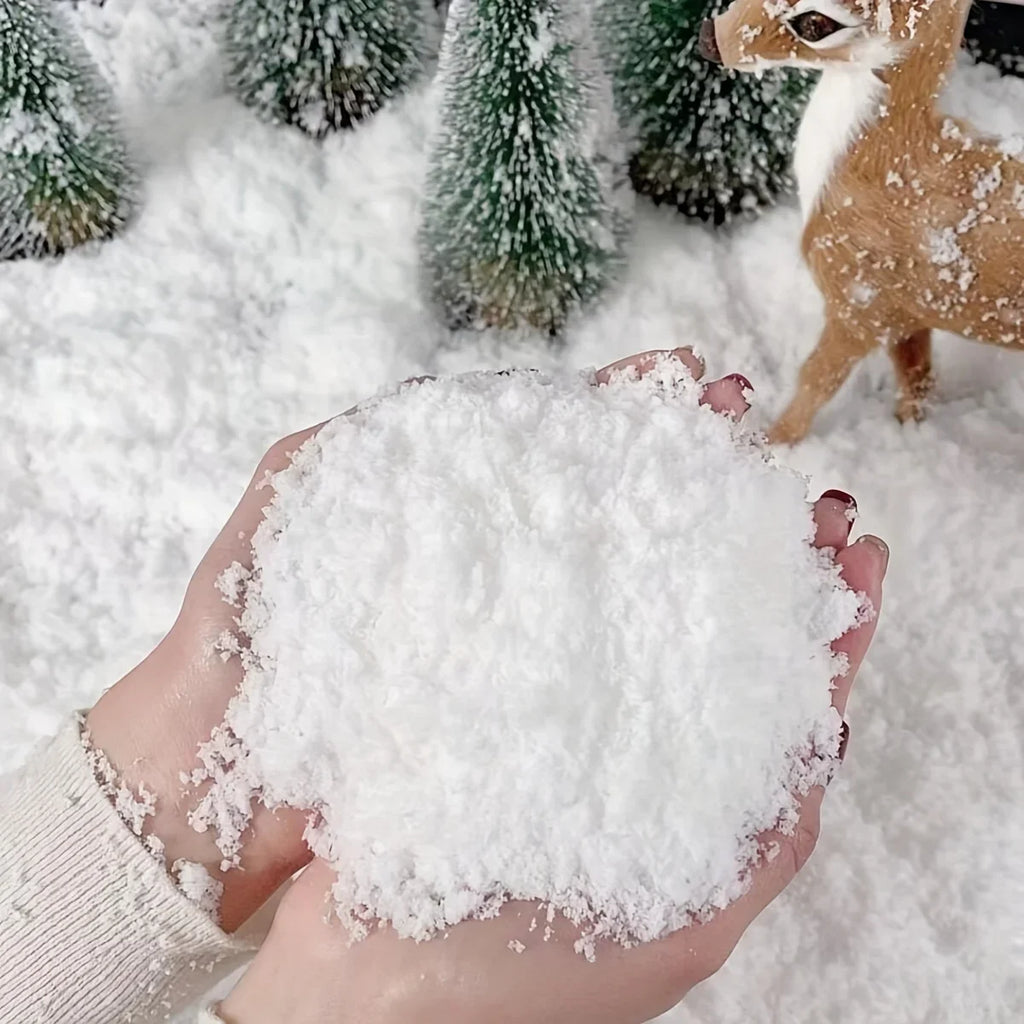 Artificial Snow Flakes Fake Snow – Christmas & Winter Crafts Craft Decoration Snow Qme
