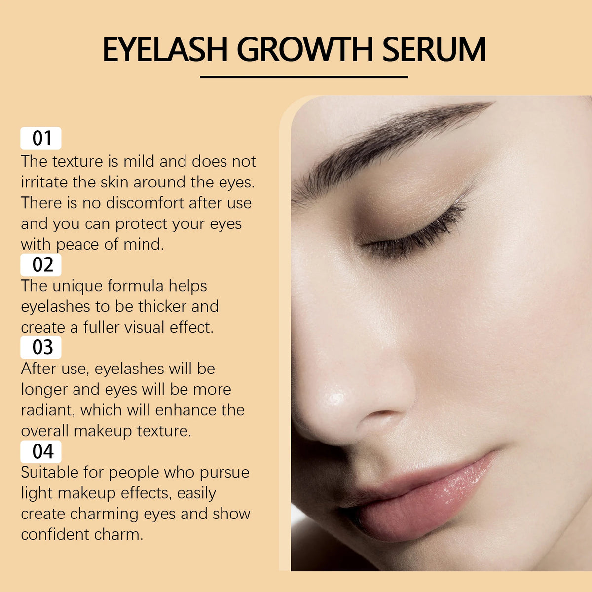 Hoygi Eyelash Styling Serum – Nourishing Curling Lash Serum Eyelash Serum Qst