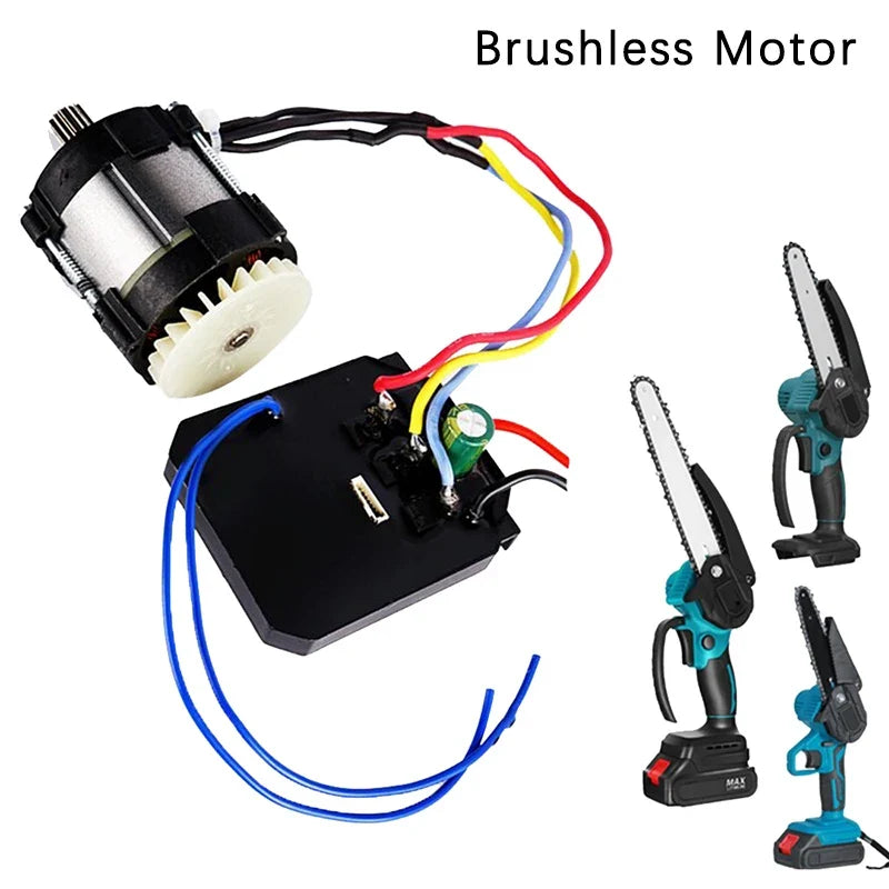 Brushless Motor Upgrade Kit for 4" & 6" Cordless Chainsaw Chainsaw Motor Upgrade Qme Default Title