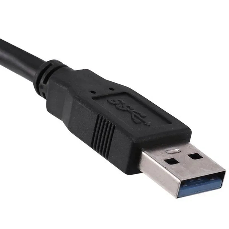 USB 3.0 to SATA Cable – 2.5"/3.5" SSD HDD Adapter, 5Gbps SATA USB Adapter Cable Qme