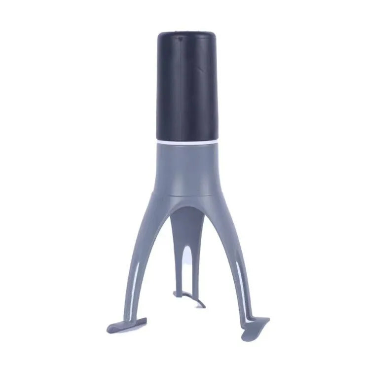 Hands-Free Electric Egg Whisk Automatic Triangle Stirrer Electric Egg Whisk Qme black