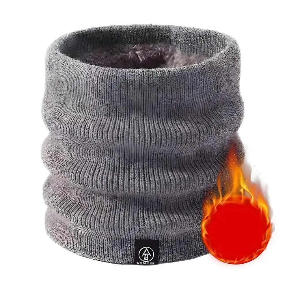 Women's Knitted Winter Snood Scarf – Cashmere-Like Softness Winter Snood Scarf Qme