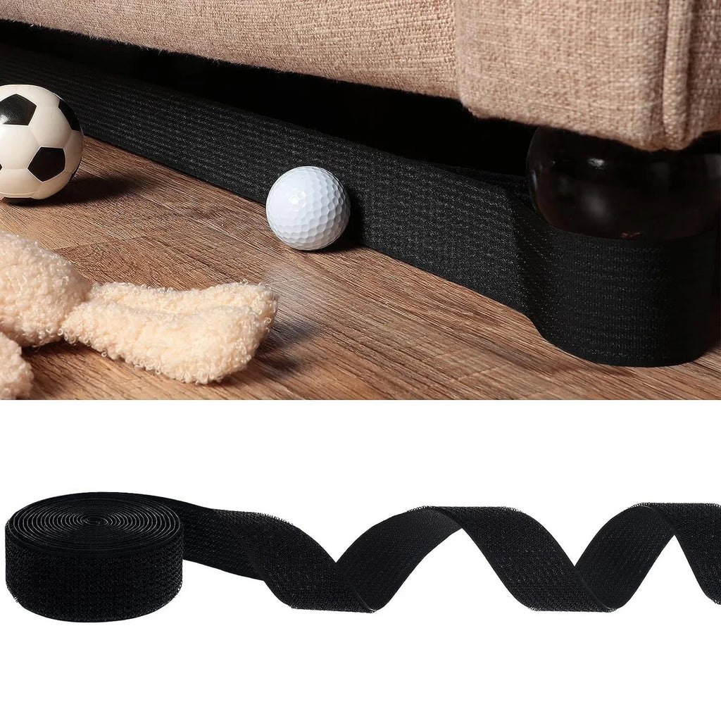 Under Couch Blocker Dustproof Adjustable Adhesive Strap Couch Gap Blocker Qme B