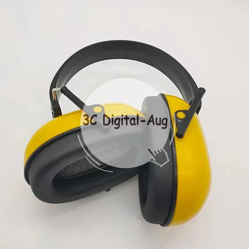 Industrial Head-Mounted Ear Muffs | Noise-Reducing Protection Safety Ear Muffs Qme Default Title