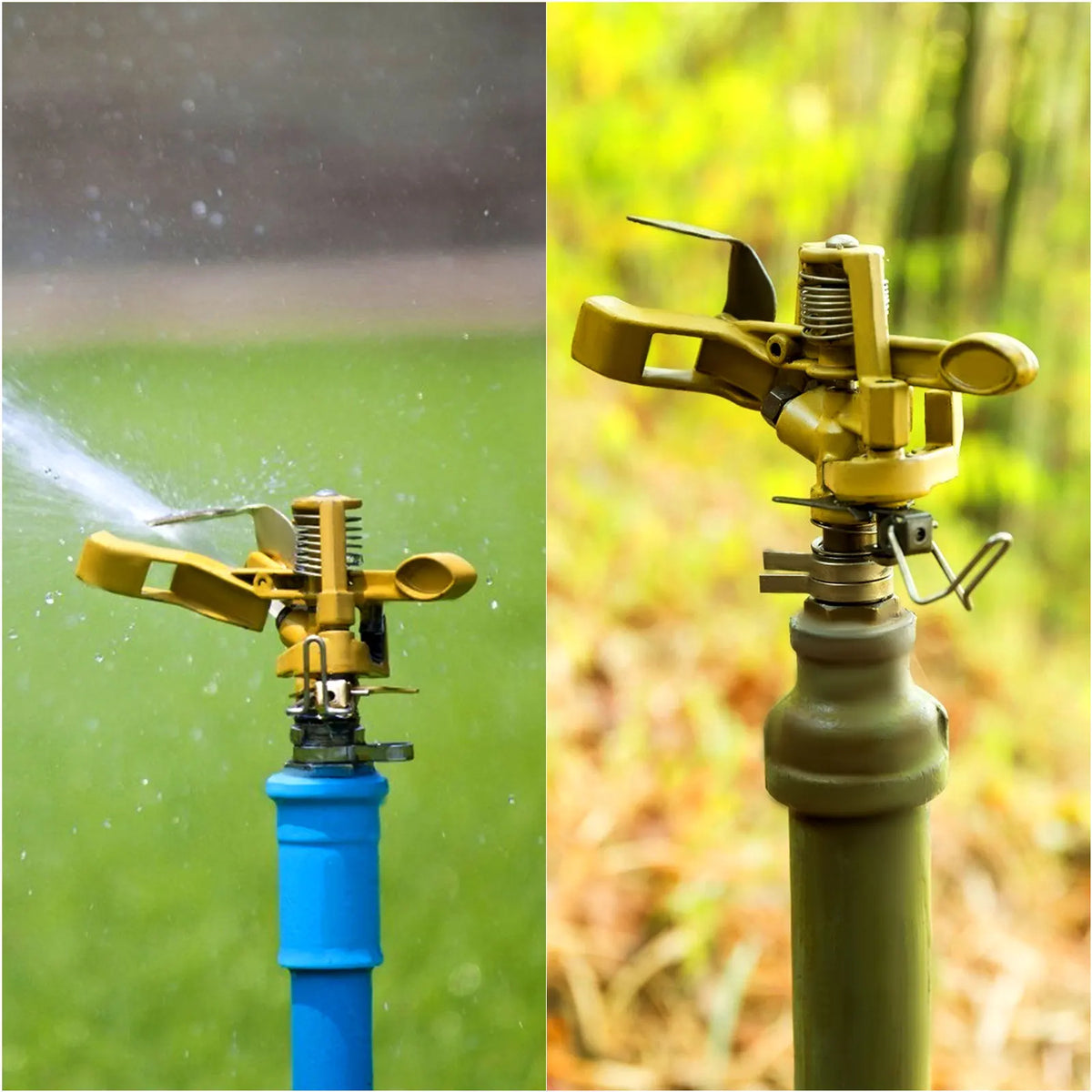 Brass Impact Sprinkler Head with Heavy Duty Nozzles Impact Sprinkler Head Qme
