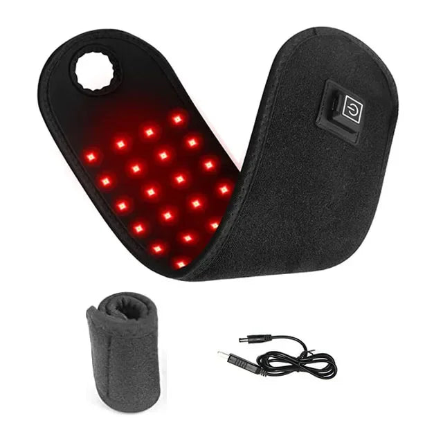 Red Light Therapy Belt 660nm 850nm – Wrist & Ankle LED Wrap Light Therapy Belt Qst LED Waist Belt