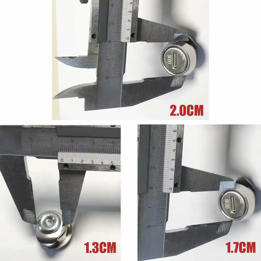 Motorcycle Top Box Lock Cylinder Core Plug & Keys – 25L–100L Motorcycle Lock Set Qst