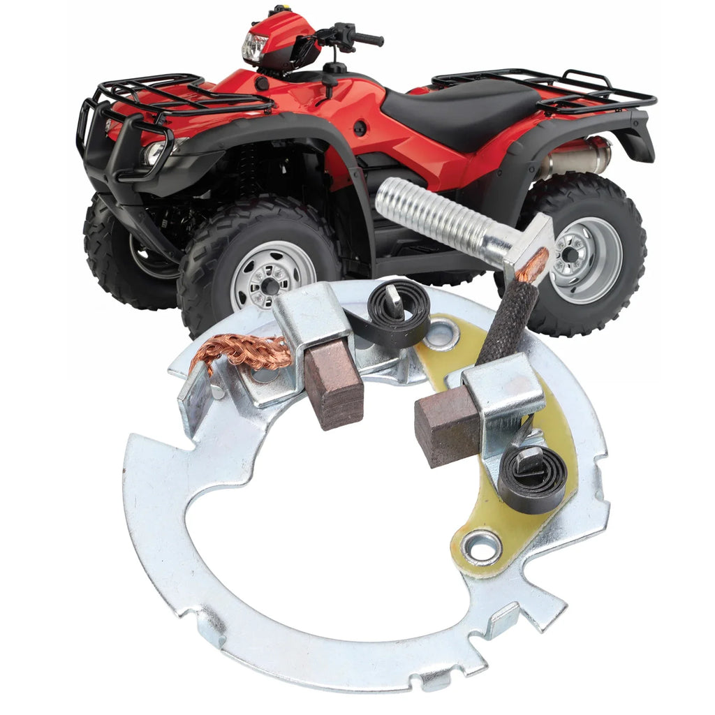 Carbon Brush Starter Plate Rebuild Kit for Honda TRX350 TRX400EX Starter Rebuild Kit Qme