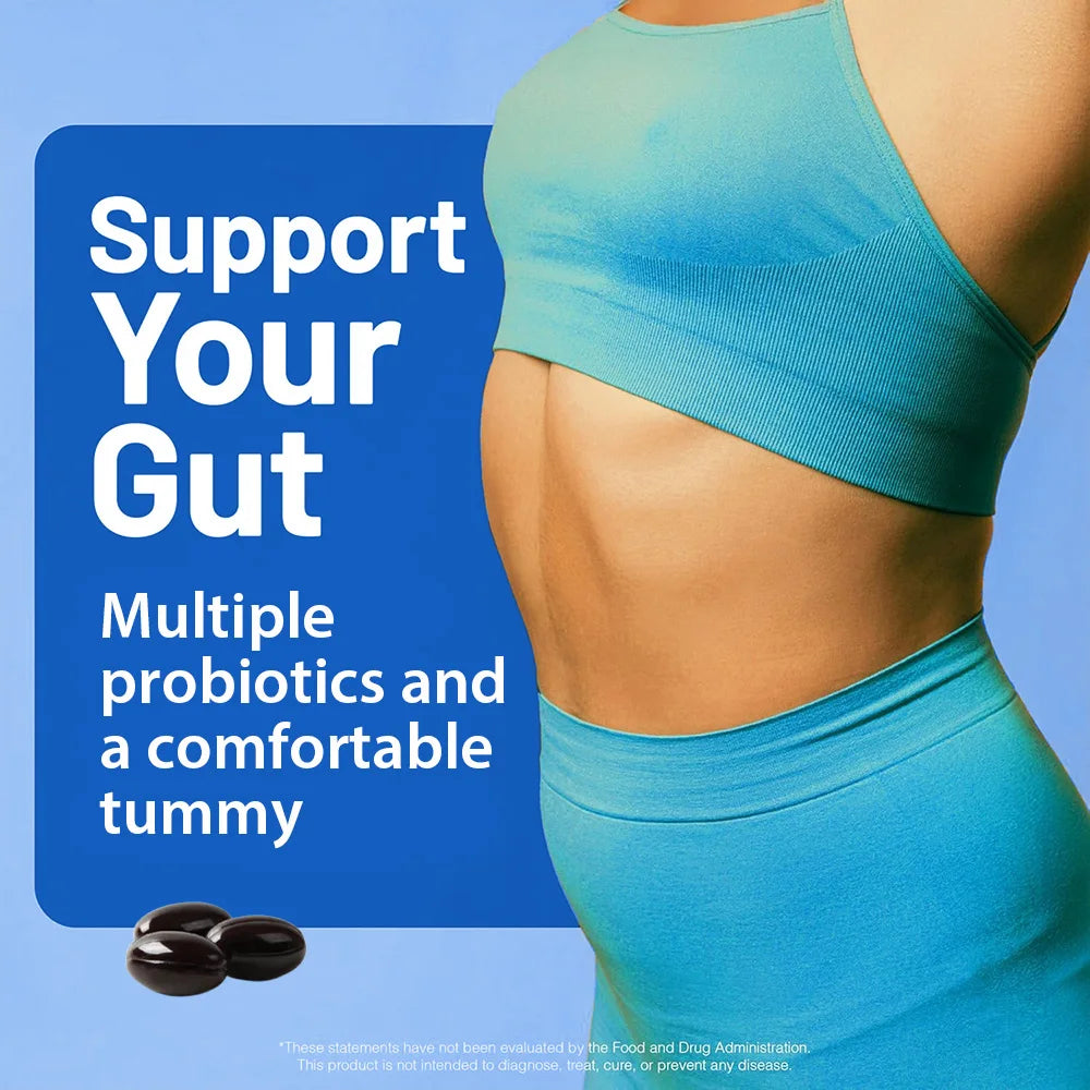 Probiotics & Prebiotics Capsules – Daily Gut Health Support Probiotic Supplement Qst