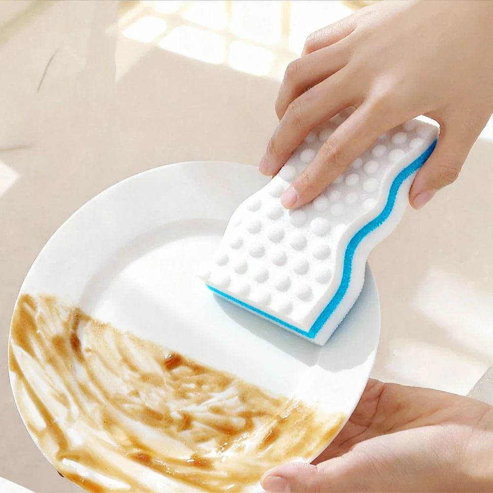 Reusable Kitchen Scouring Pad & Cleaning Sponge | Qme Kitchen Scouring Sponge Qme