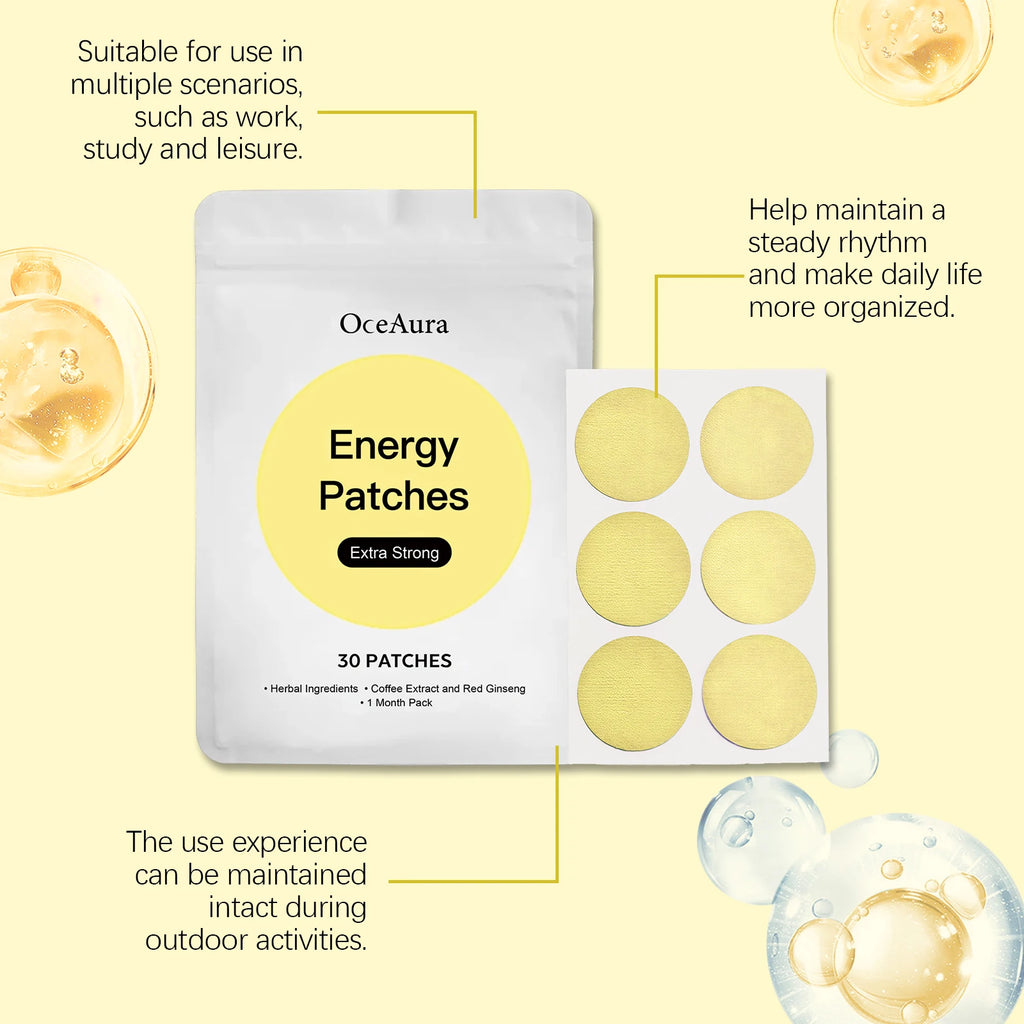 OceAura Hydrating Body Care Patch – Daily Moisturizing 30pcs Moisturizing Skin Patch Qst