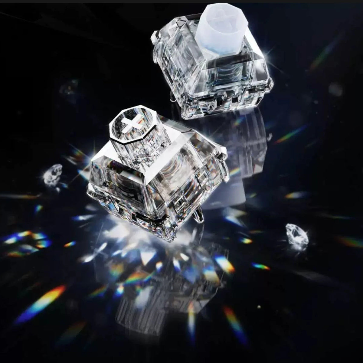 Wuque Studio Babao Diamond Hall Effect Switch – Cullinan Heart Mechanical Keyboard Switch Qme