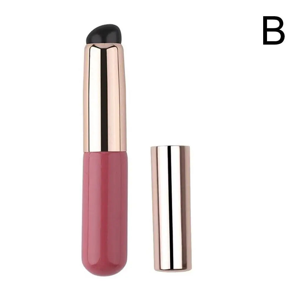 Silicone Lip Brush – Balm, Gloss & Concealer Applicator Lip Makeup Brush Qme B