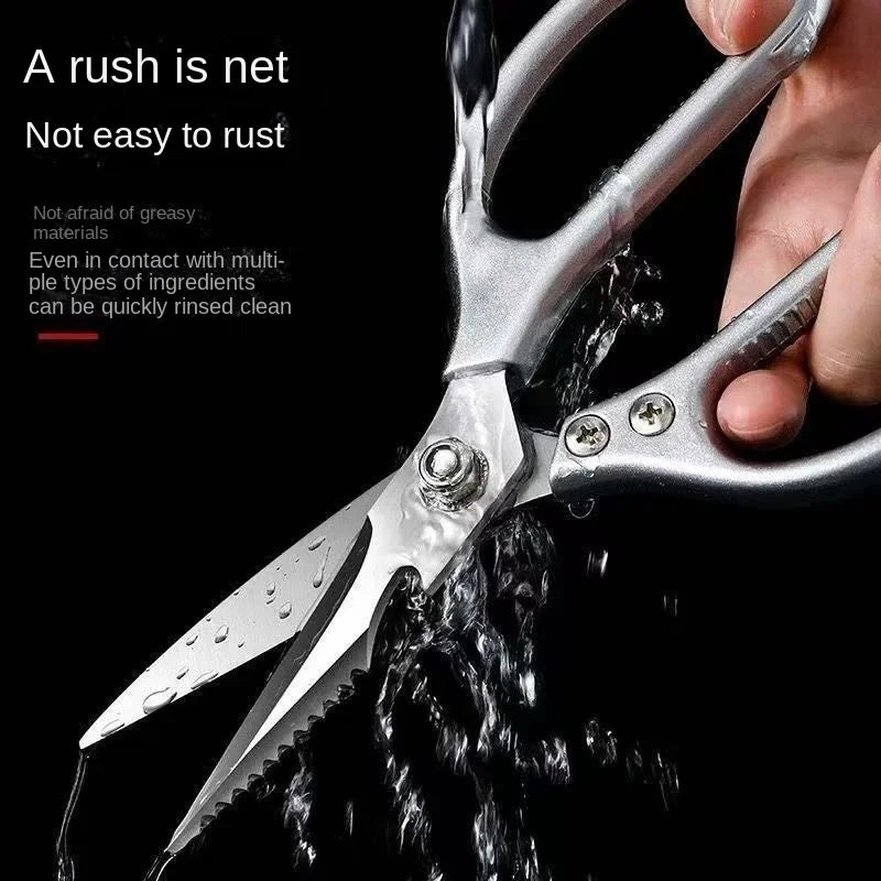 Heavy-Duty Stainless Steel Kitchen Shears & Poultry Scissors Kitchen Shears Qme