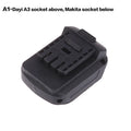 20-Cell 18650 Battery Adapter Converter 60A 21V – A3 Compatible Battery Adapter Converter Qme A1