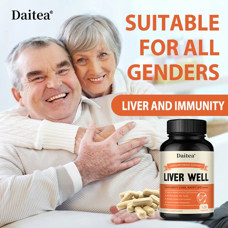VITALXTRA Milk Thistle Capsules – Liver, Gut & Skin Support Herbal Supplement Qst