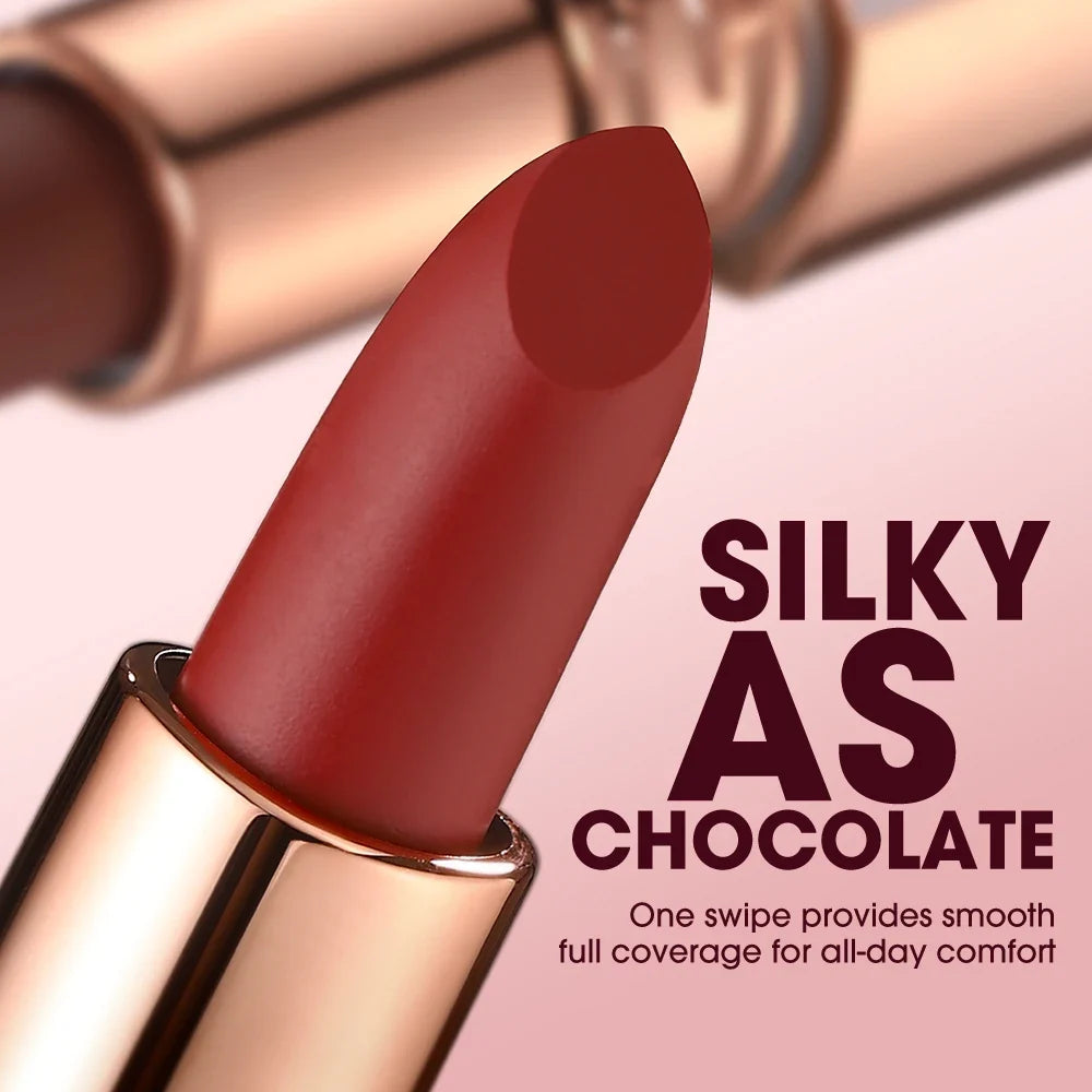 O TWO Waterproof Matte Lipstick – Long Lasting & Smudge-Free Matte Lipstick Qme