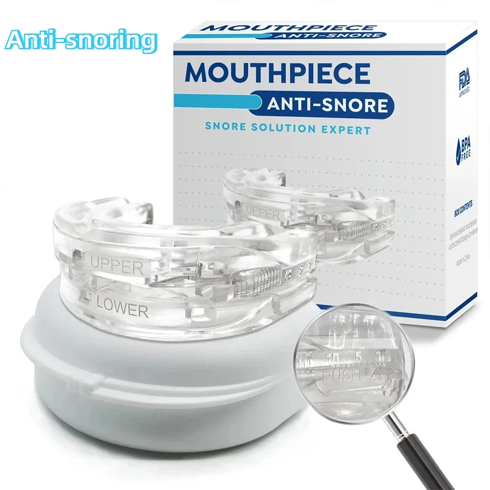 Anti-Snoring Mouth Guard & Teeth Grinding Mouthguard Anti-Snoring Mouth Guard Qme