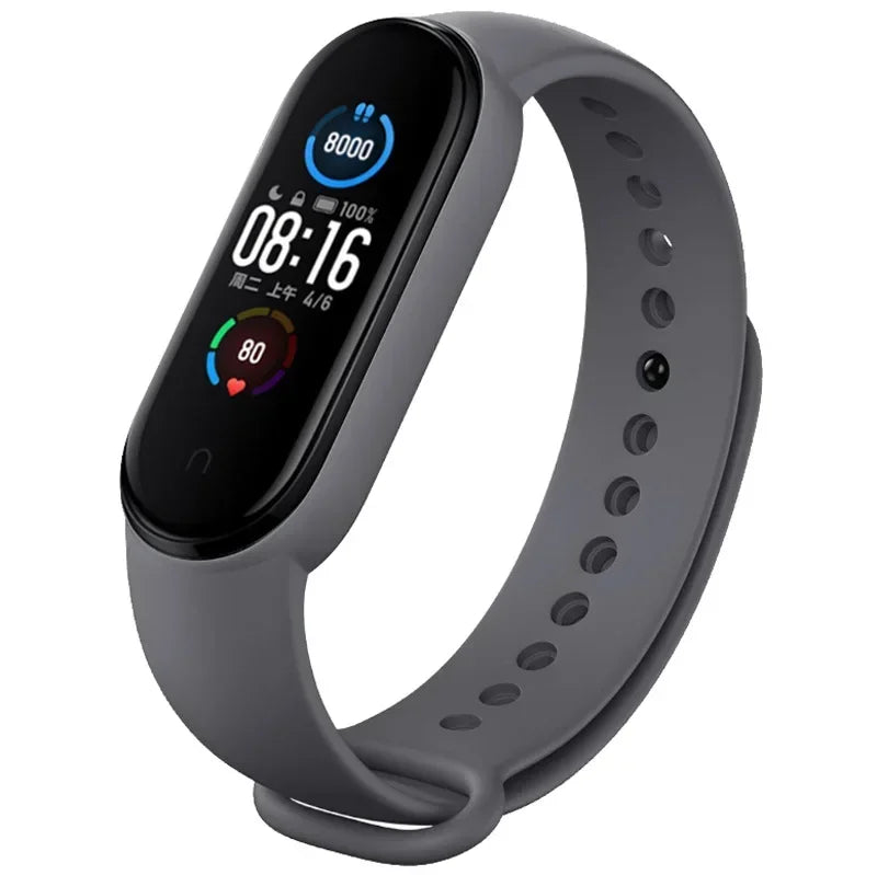 Silicone Strap for Xiaomi Mi Band 3 4 5 6 7 | 43 Colors