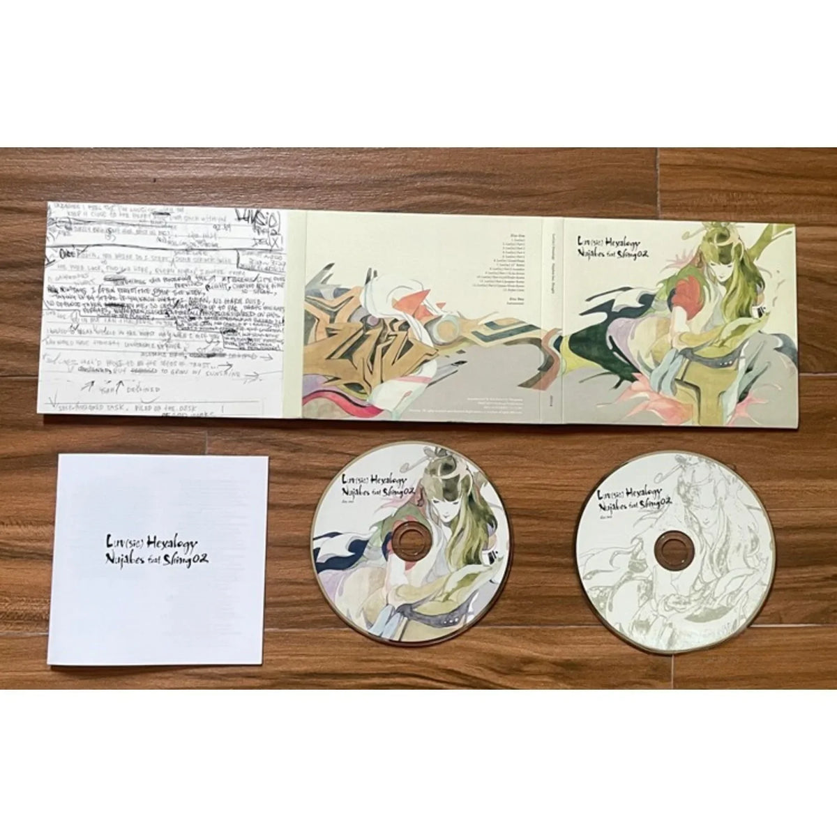 Jazz Hip Hop Ambient Music Album – Hand-Painted Art Cover Music Album Qme