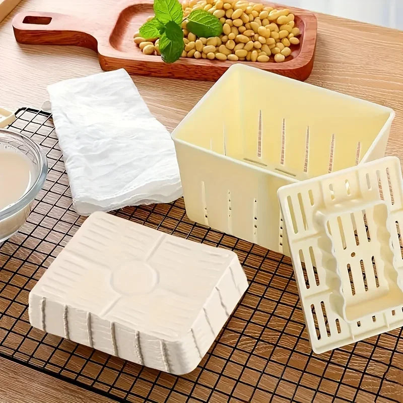 Homemade Tofu Mould Box – Easy DIY Tofu Press Kit Tofu Press Mould Qme