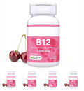 Vitamin B12 2500mcg Fast Dissolve Tablets – Cherry, 90 Count Vitamin Supplement Qst 5 bottles