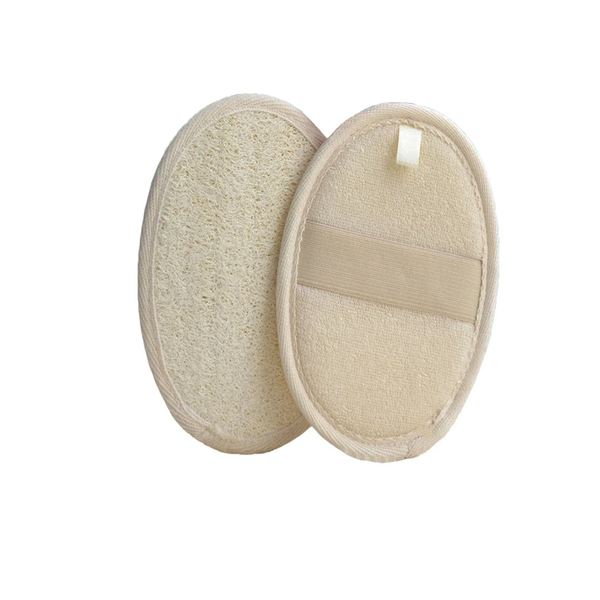 Natural Loofah Exfoliating Scrub Gloves – Bath & Spa Sponge Exfoliating Bath Gloves Qme B