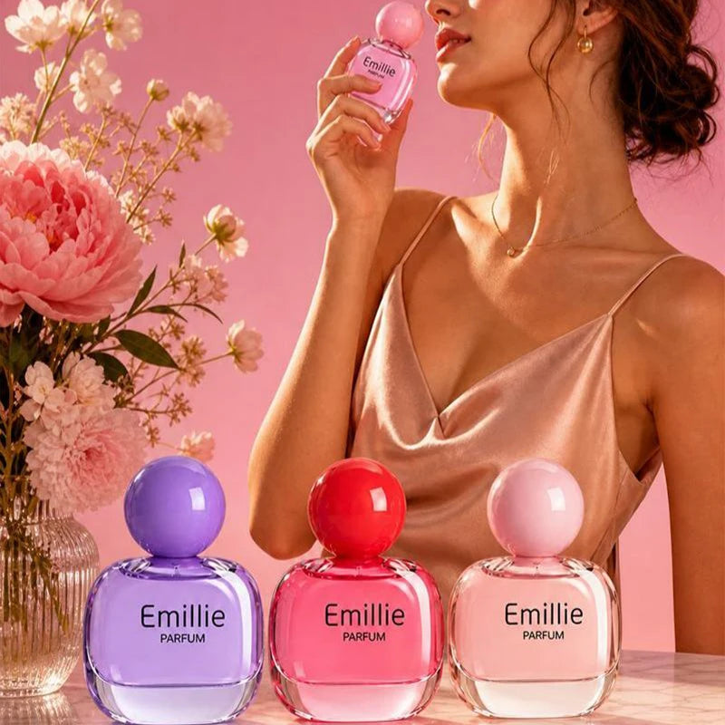 Women's Floral EDT Perfume 50ml – Lavender Rose Peony Spray Eau de Toilette Qst